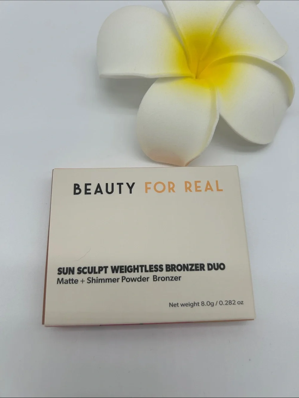 Beauty For Real Sun Sculpt Weightless Bronzer Duo NEW! Matt & Shimmer Bronzer